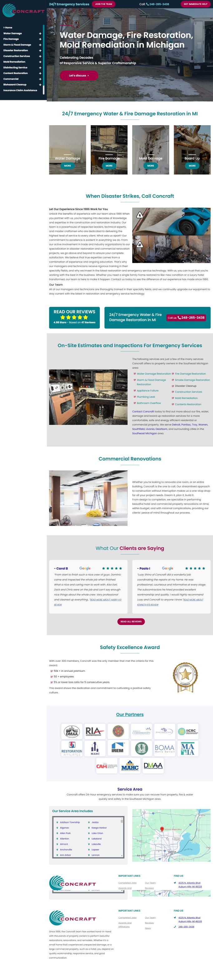 Concraft Site